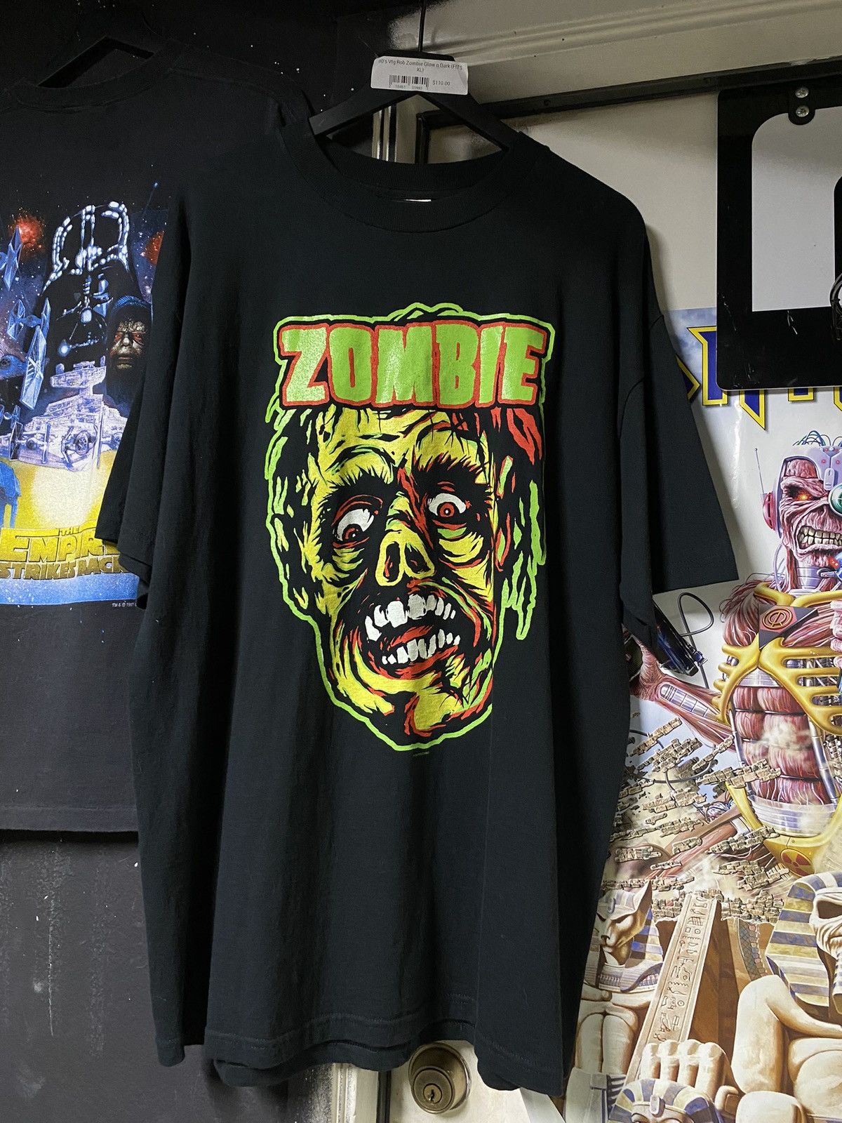 Band Tees × Vintage Vintage 90’s Rob Zombie Band Tee Shirt XLarge Size US XL / EU 56 / 4 - 5 Thumbnail