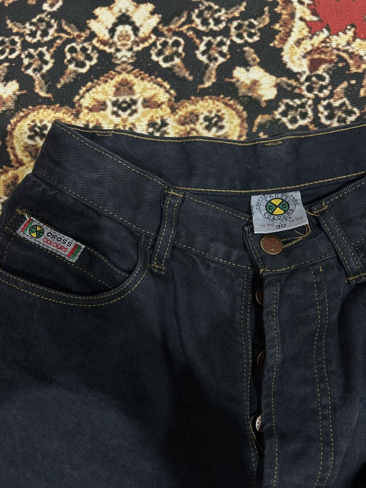 Cross Colours Vintage Cross Colours Jort Size US 30 / EU 46 - 4 Thumbnail