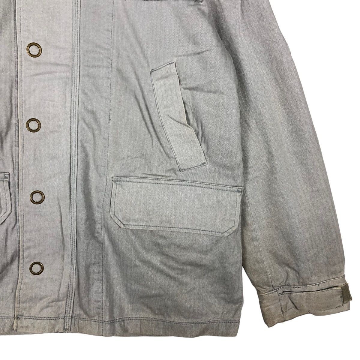 Avirex 🔥VTG DENIM JACKET AVIREX USA LTD STOCK 28-A6755 Size US XL / EU 56 / 4 - 7 Thumbnail