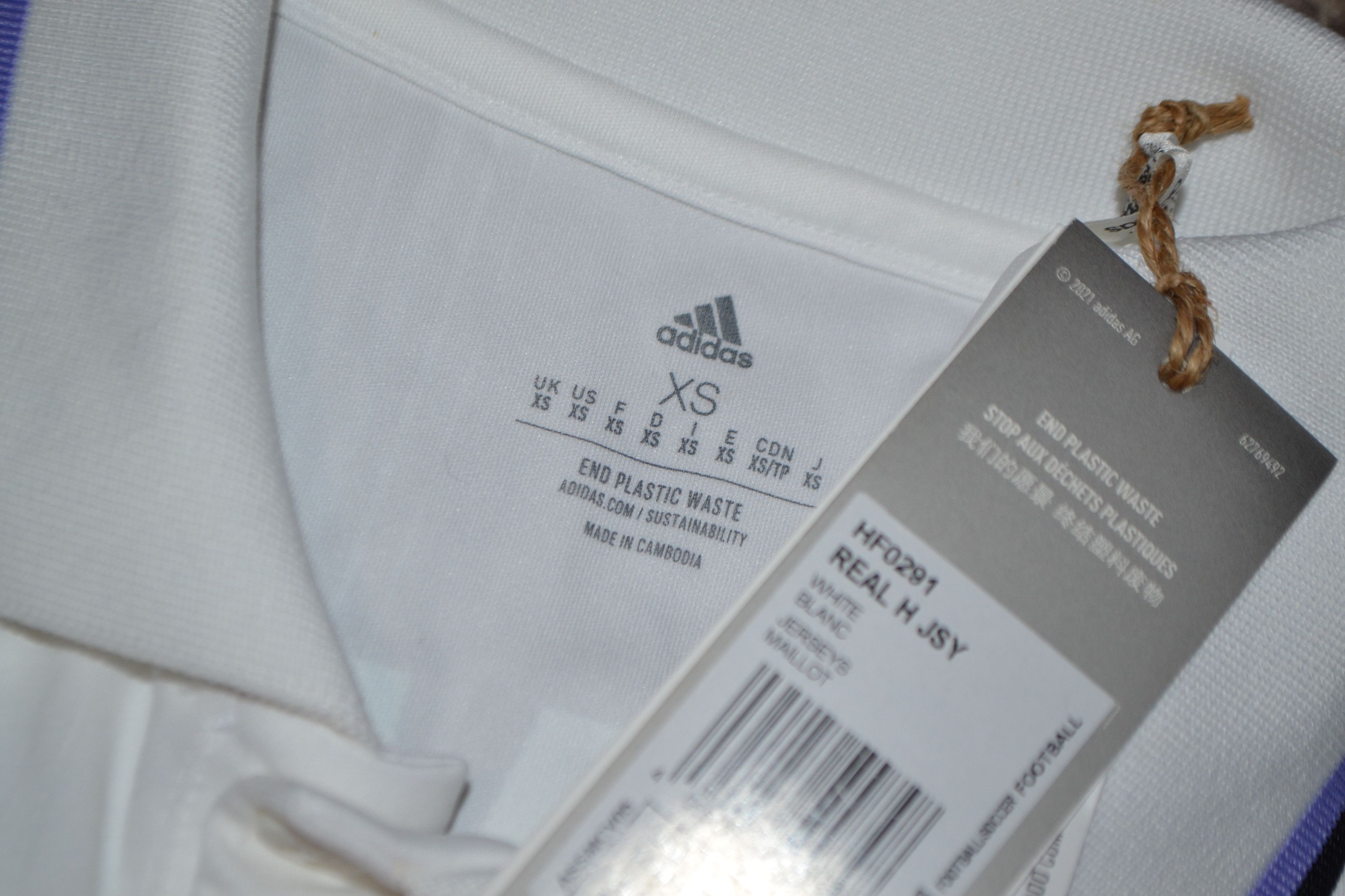 Adidas Real Madrid Home Shirt 2022 2023 Jersey David Alaba Size US XS / EU 42 / 0 - 3 Thumbnail