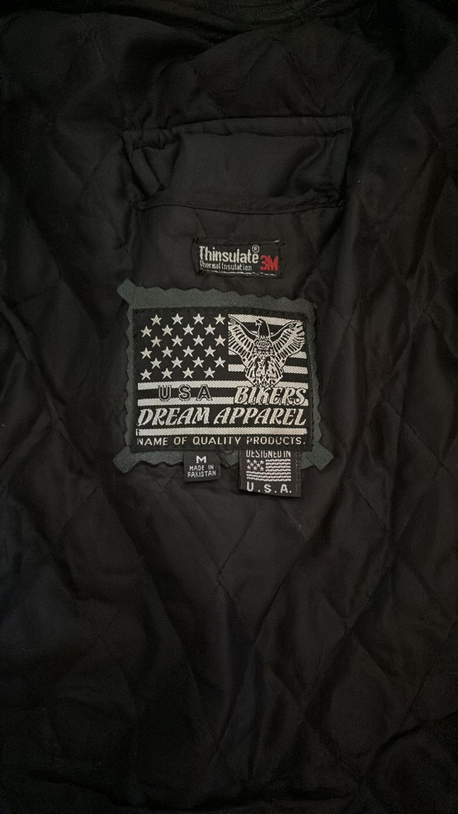 Other Bikers Dream Apparel Women’s Leather Jacket Size Medium Size M / US 6-8 / IT 42-44 - 3 Thumbnail