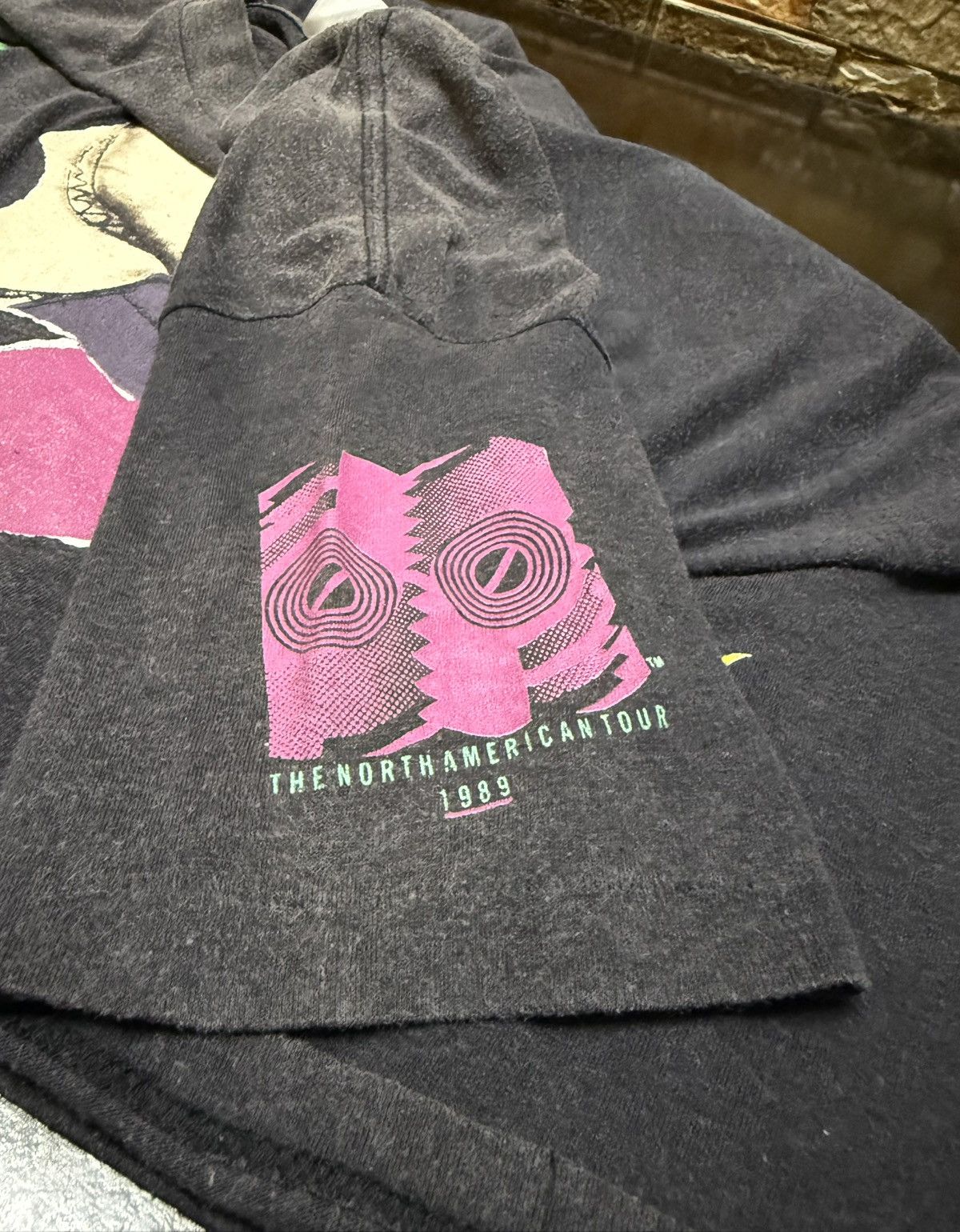 Vintage Vintage 80s The Rolling Stones The North American Tour 1989 Size US M / EU 48-50 / 2 - 4 Thumbnail