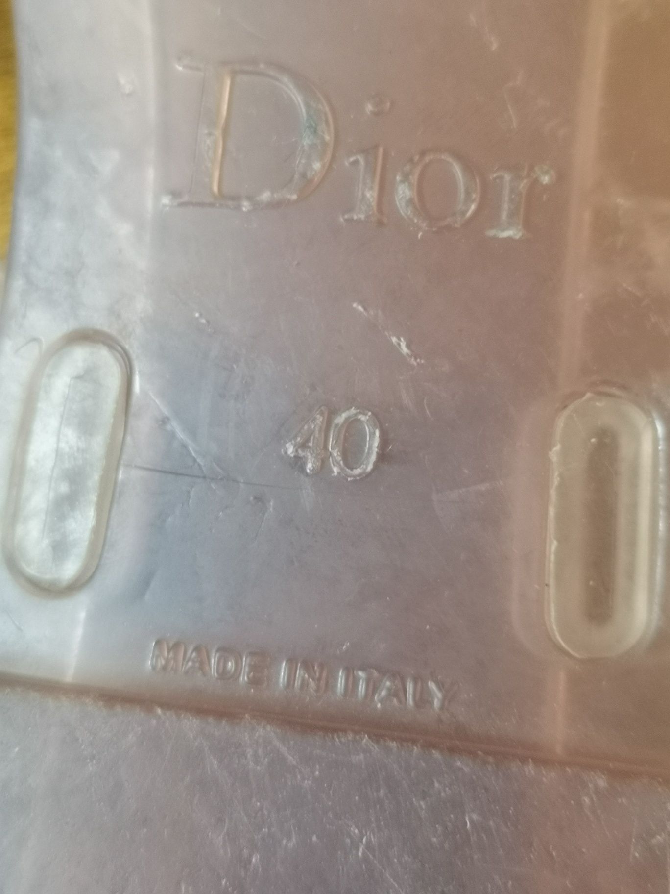 Dior Christian Dior Transparent Flip flops Size US 10 / IT 40 - 8 Thumbnail