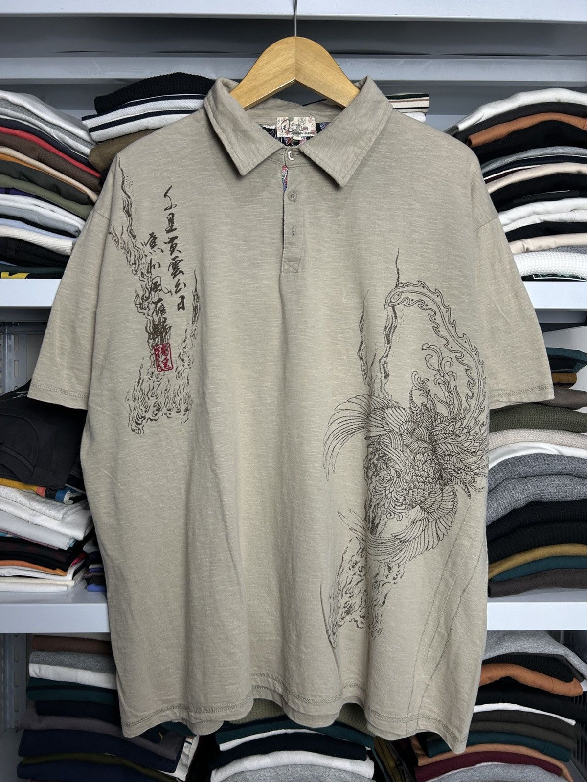 Japanese Brand Vintage Endless Lornei sukajan shirt Size US XXL / EU 58 / 5 - 2 Thumbnail