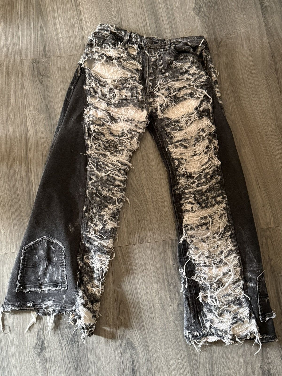 Other Hand made flared denim. Size US 31 - 1 Thumbnail