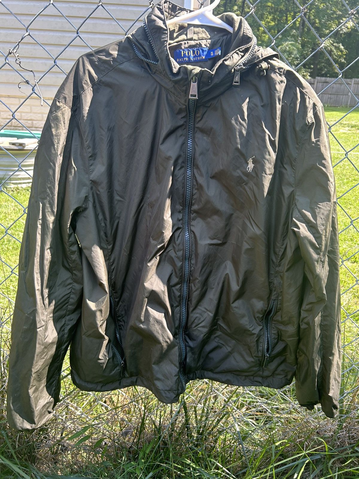 Polo Ralph Lauren DARK GREEN POLO WINDBREAKER Size US XL / EU 56 / 4 - 2 Thumbnail
