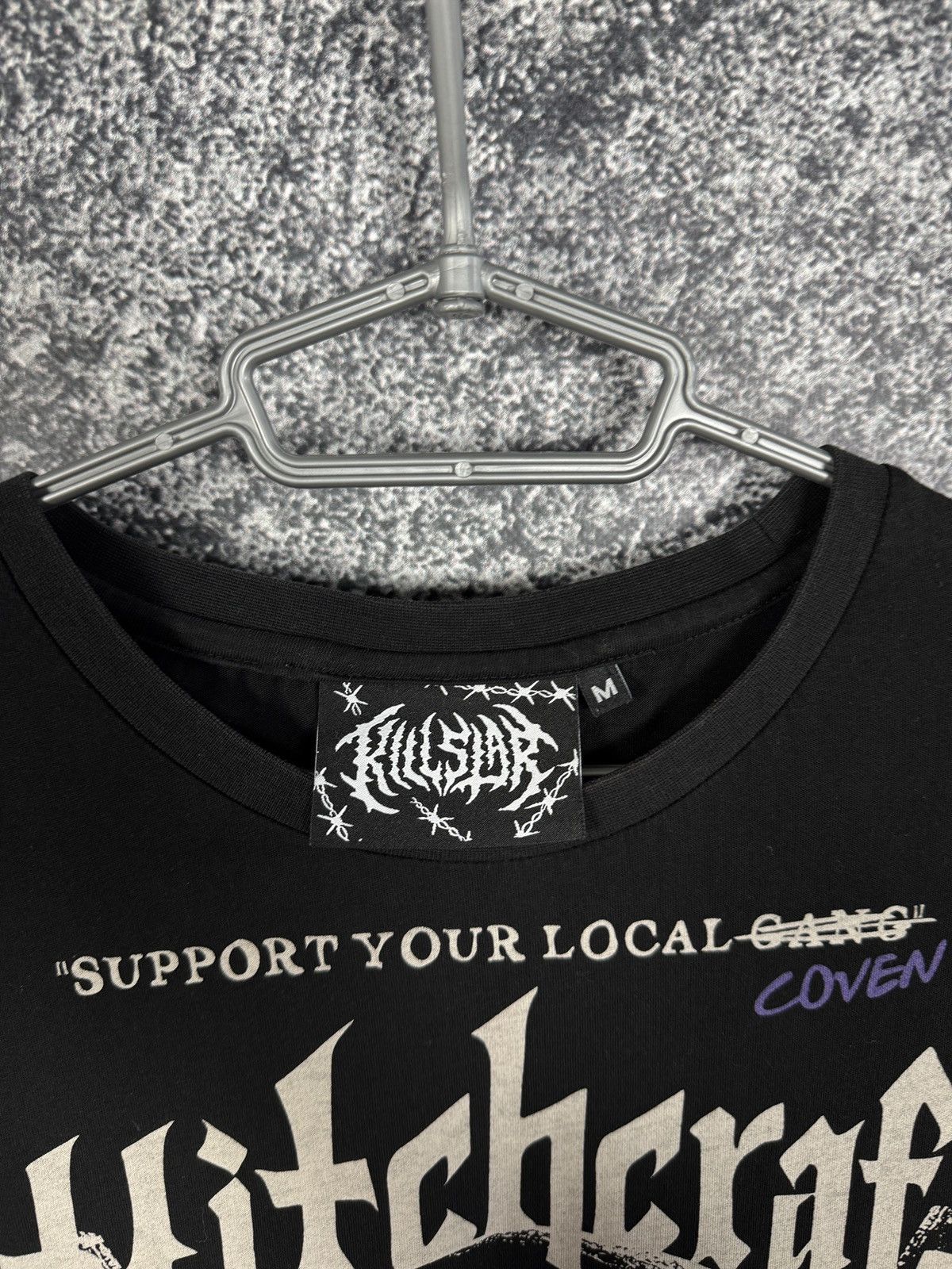 Killstar Men’s Killstar T-Shirt Support Your Local Coven Band Size M Size US M / EU 48-50 / 2 - 6 Thumbnail