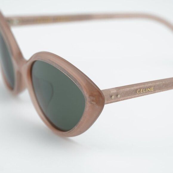 Celine Celine CL40264U 74N Sunglasses Pink Glitter Cat Eye Frame Size ONE SIZE - 8 Thumbnail