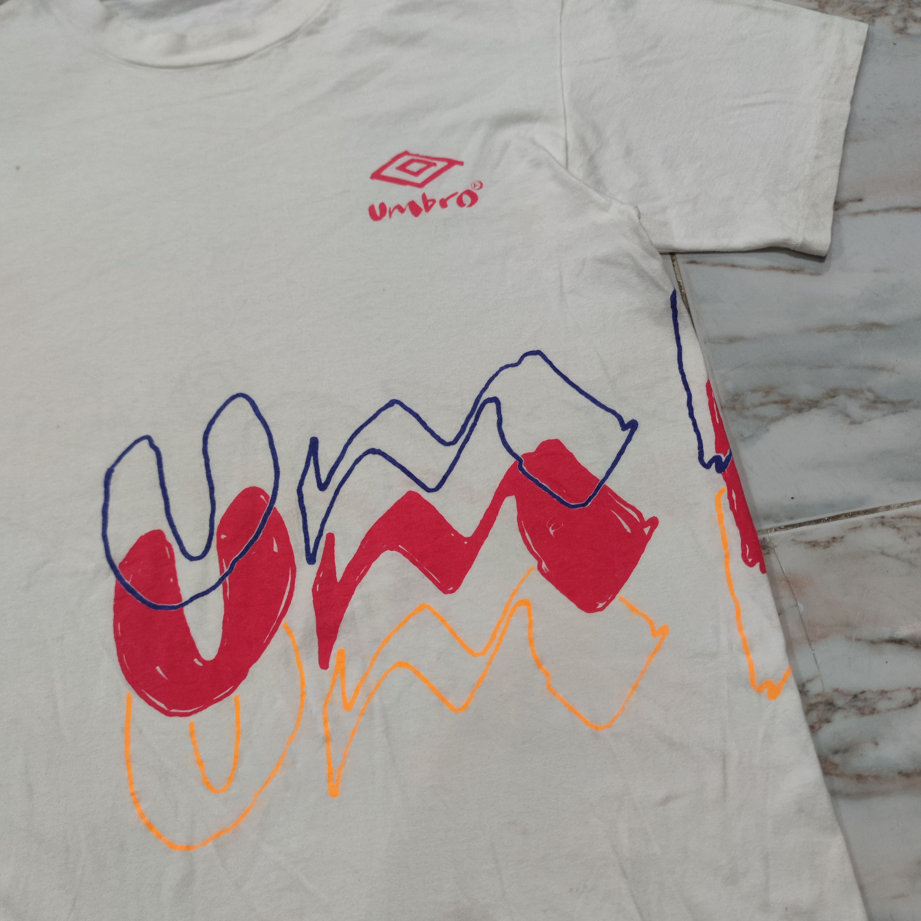 Umbro × Vintage VINTAGE 90S UMBRO SINGLE STITCHED T SHIRT MADE IN USA Size US M / EU 48-50 / 2 - 7 Thumbnail