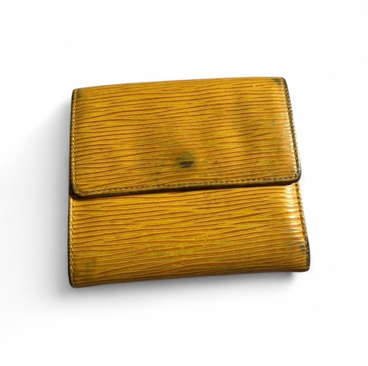 Louis Vuitton Louis Vuitton Yellow Epi Trifold Wallet Size ONE SIZE - 2 Thumbnail