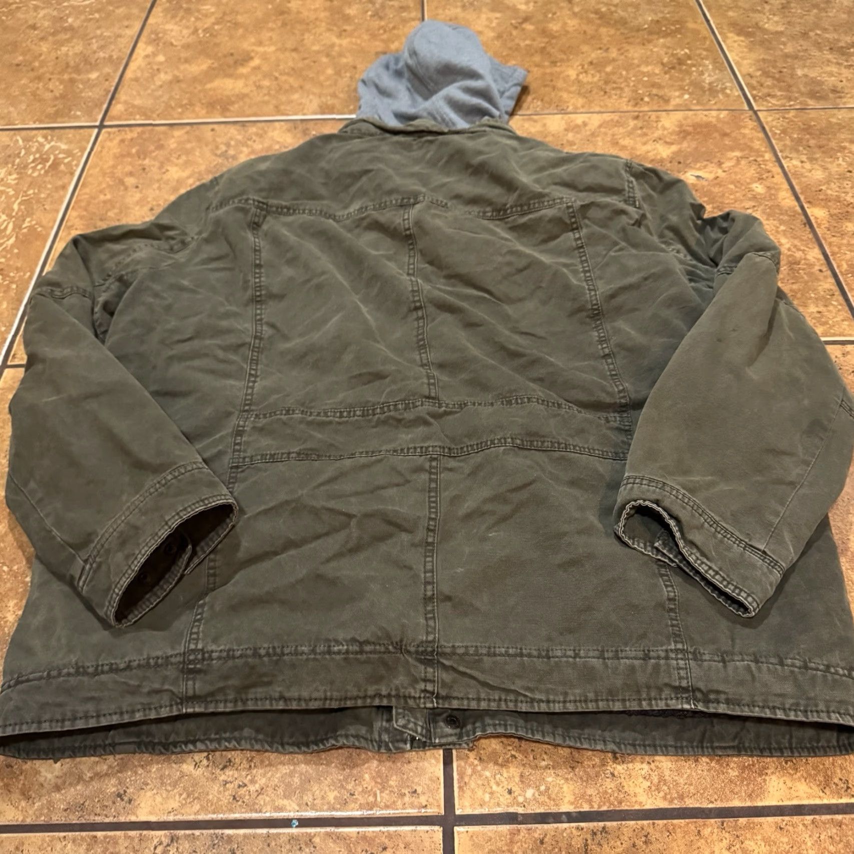 Levi's VINTAGE Levi's Luigi Mangione Jacket 2XL Regular Cotton Bomber Green Men Size US XXL / EU 58 / 5 - 5 Thumbnail