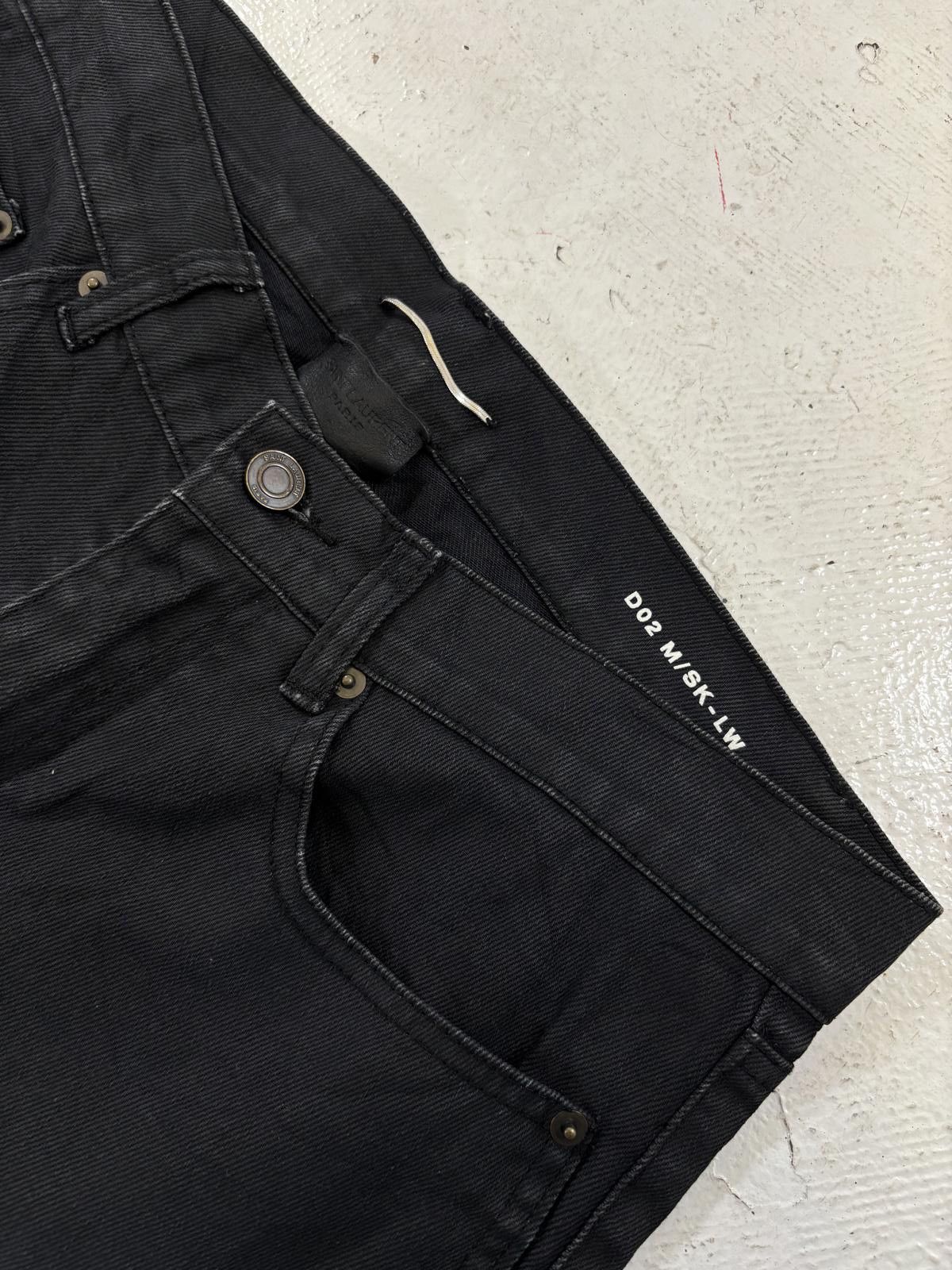 Saint Laurent Paris Saint Laurent Paris waxed d02 denim Size US 33 - 3 Thumbnail