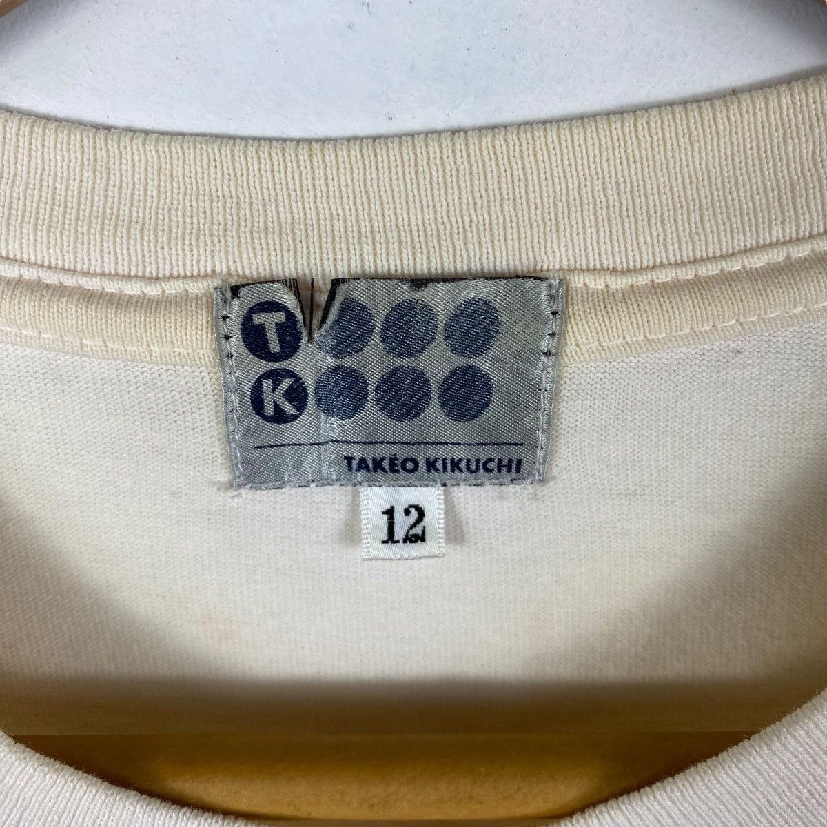 Takeo Kikuchi Vintage TAKEO KIKUCHI Glasgow Graphic Tee Shirt Size 12 Size US M / EU 48-50 / 2 - 5 Thumbnail