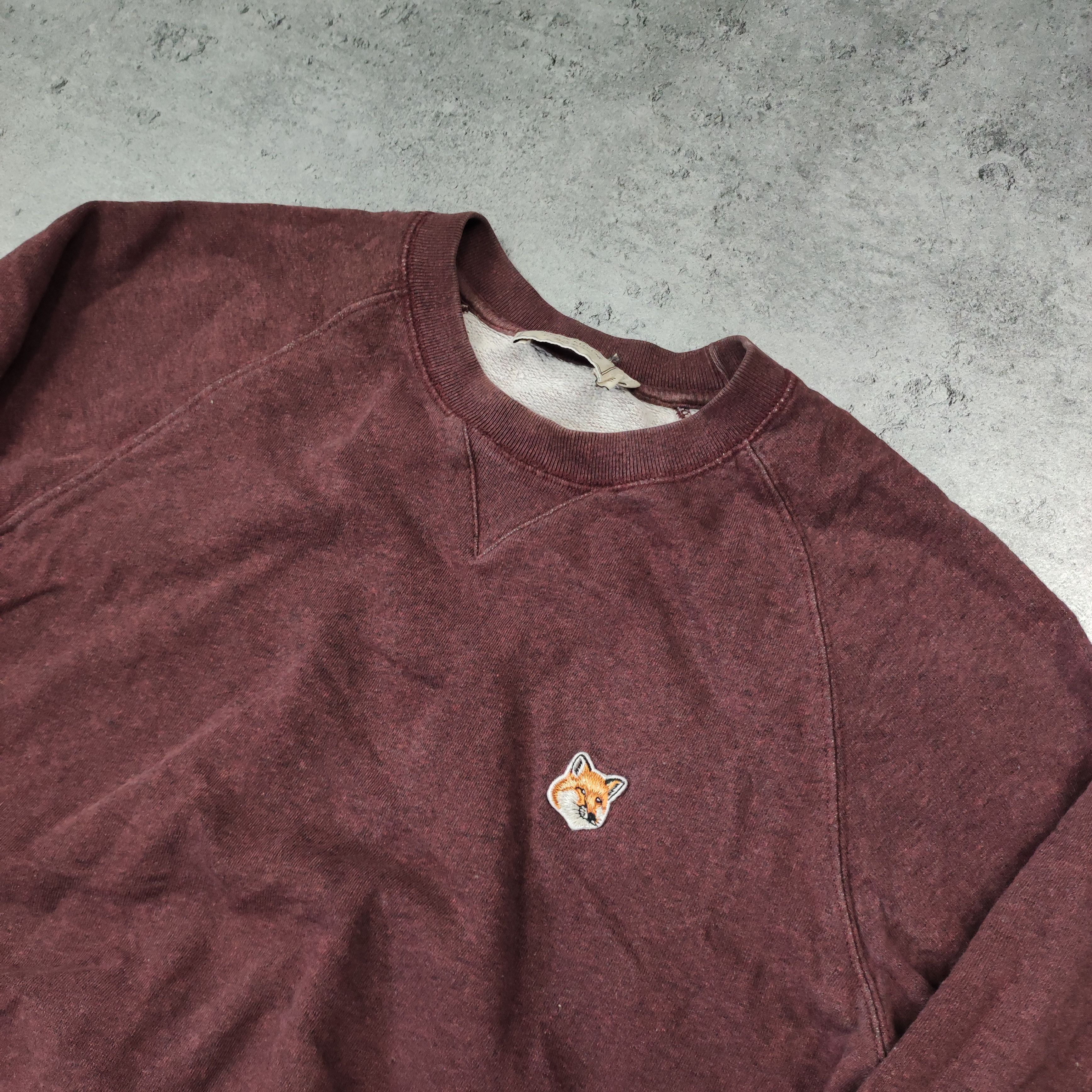 Maison Kitsune Maison Kitsune Paris Classic Fox Logo Sweatshirt Crewneck Size US M / EU 48-50 / 2 - 4 Thumbnail
