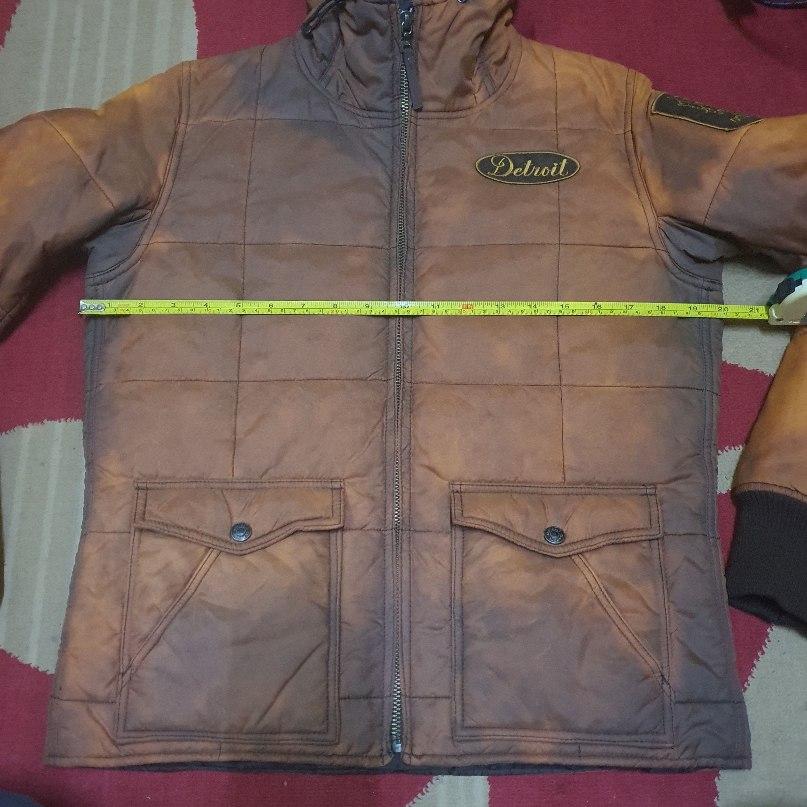 Hysteric Glamour Hysteric Glamour (washed-out) patchwork hooded light jacket Size US XS / EU 42 / 0 - 15 Thumbnail