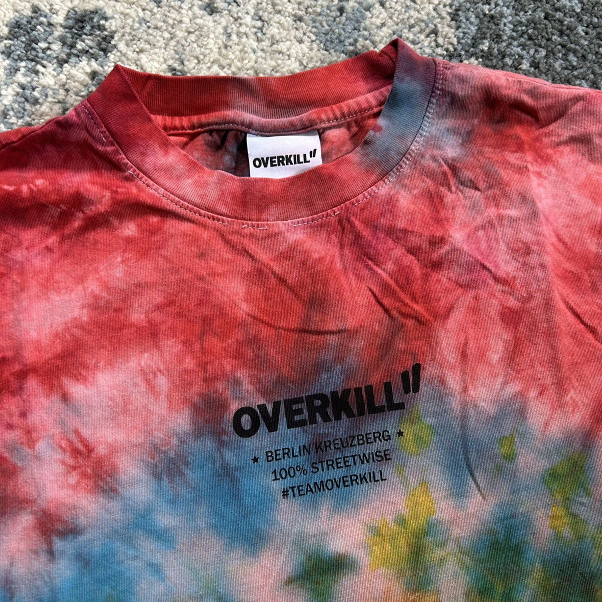 Other OVERKiLL SHOP BERLiN GERMANY HANDMADE TiE DYE TEE Size US M / EU 48-50 / 2 - 4 Thumbnail