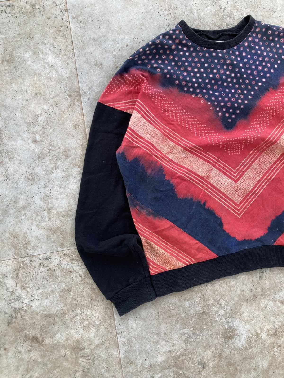 Yoshio Kubo SS18 Yoshiokubo Groundfloor Multi Pattern Sweatshirts Size US L / EU 52-54 / 3 - 6 Thumbnail
