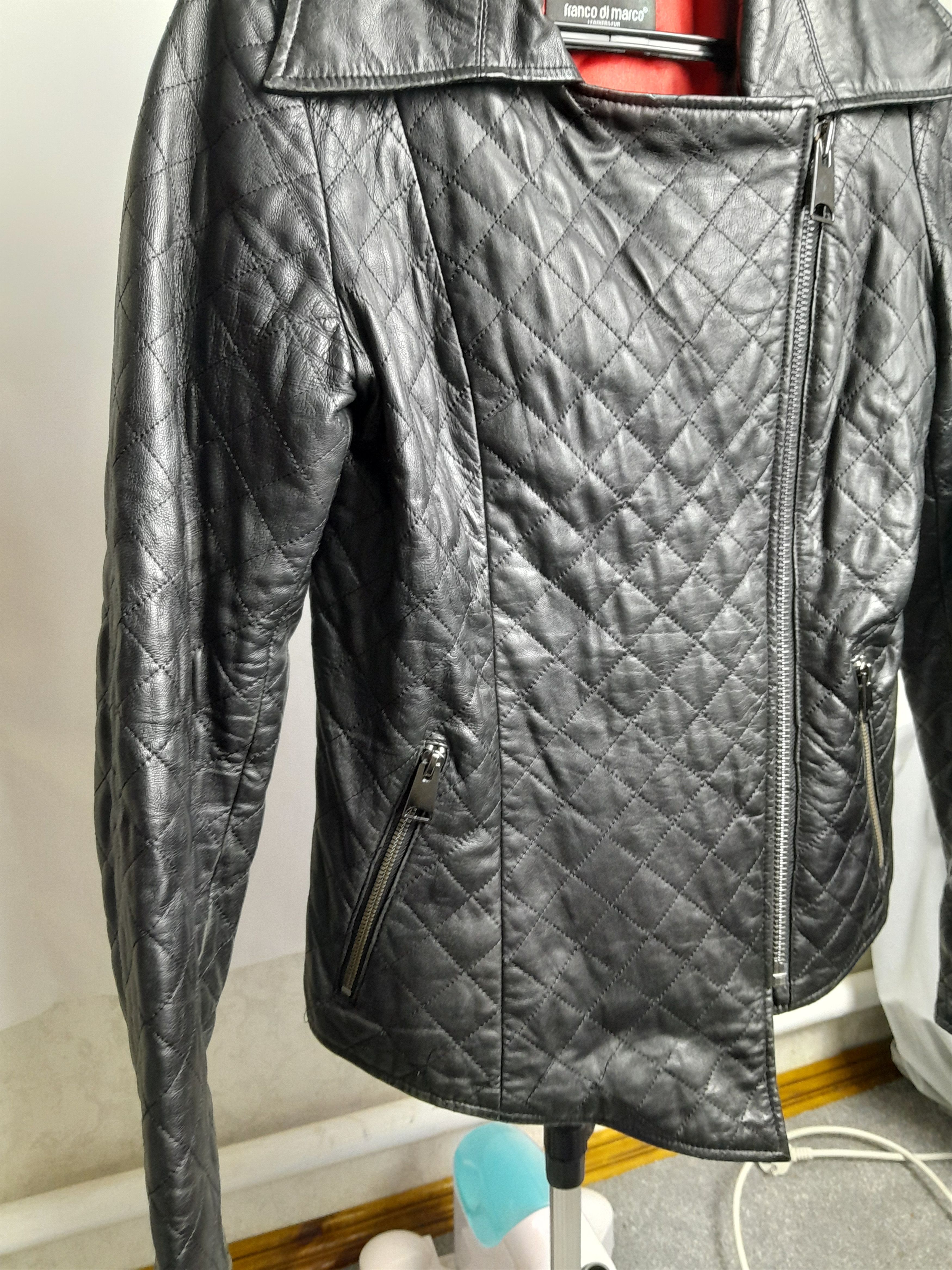 Other Franco di marco Italian women leather jacket size S Size S / US 4 / IT 40 - 3 Thumbnail