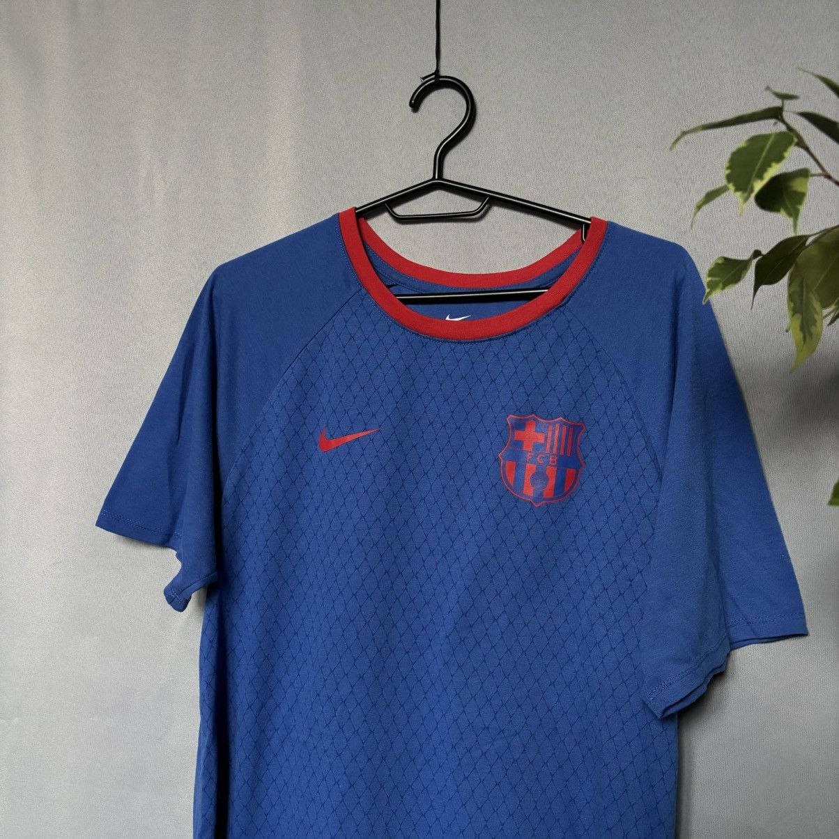 Nike Nike Tee FC Barselona medium blue sportswear Size US M / EU 48-50 / 2 - 2 Thumbnail