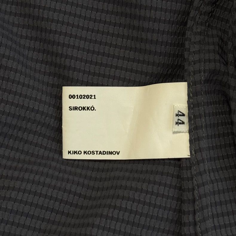 Kiko Kostadinov Kiko Kostadinov Size46 Anthonis Pleated Shirt grey neck sca Size US M / EU 48-50 / 2 - 3 Thumbnail
