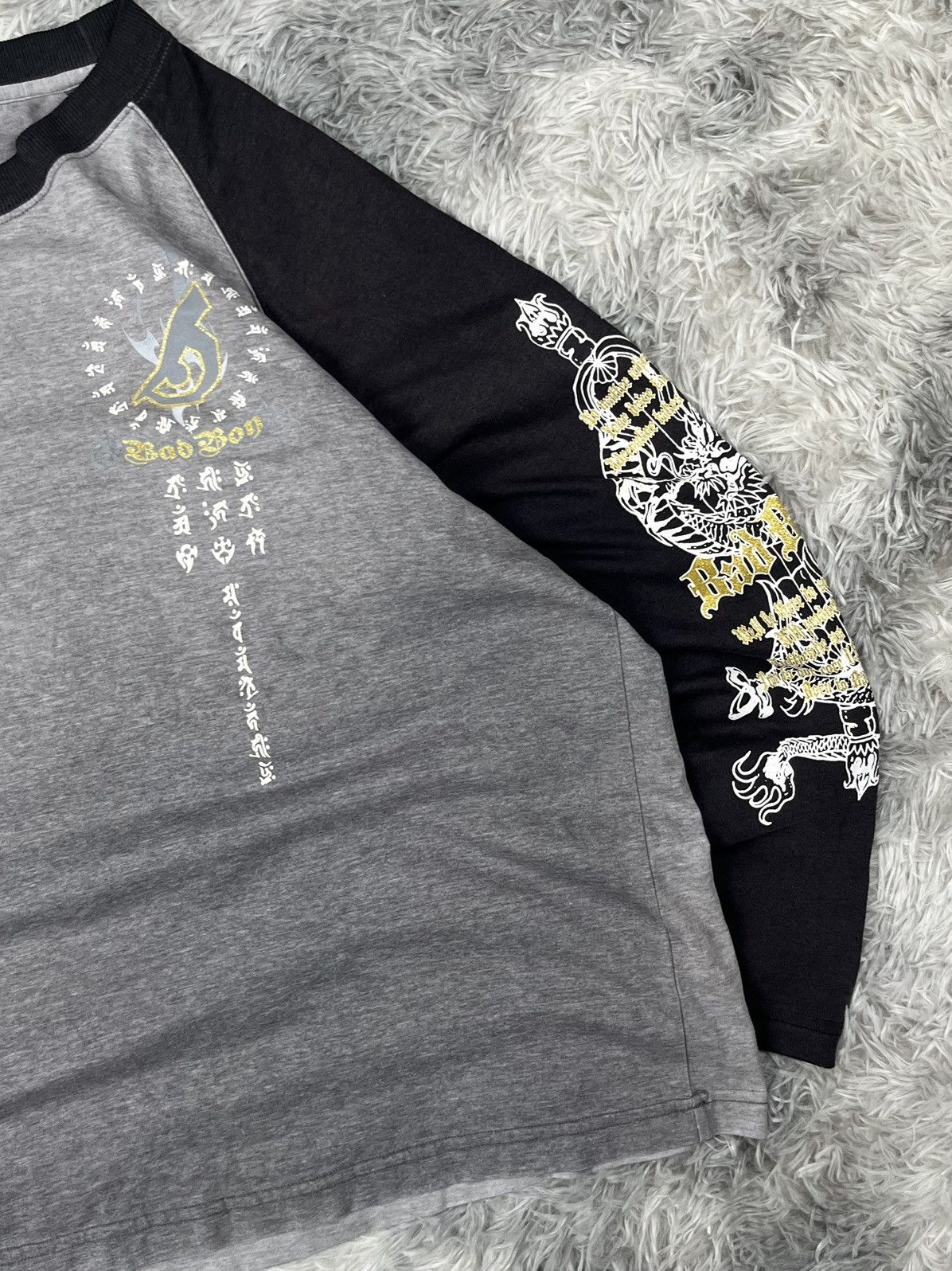 Vintage Vintage Badboy Long Sleeve T-shirt Size US L / EU 52-54 / 3 - 4 Thumbnail