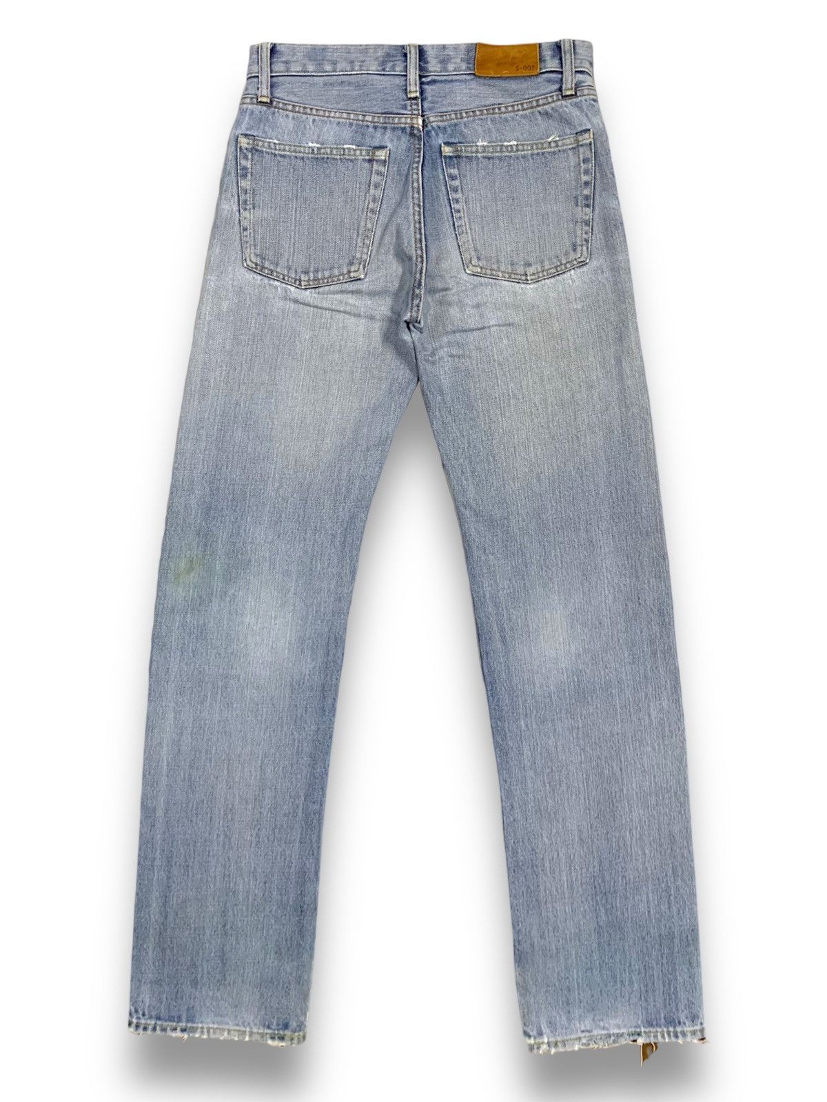 Undercover × Uniqlo Vintage Uniqlo S002 Blue Wash Distressed Grunge Jeans Size US 29 - 2 Thumbnail