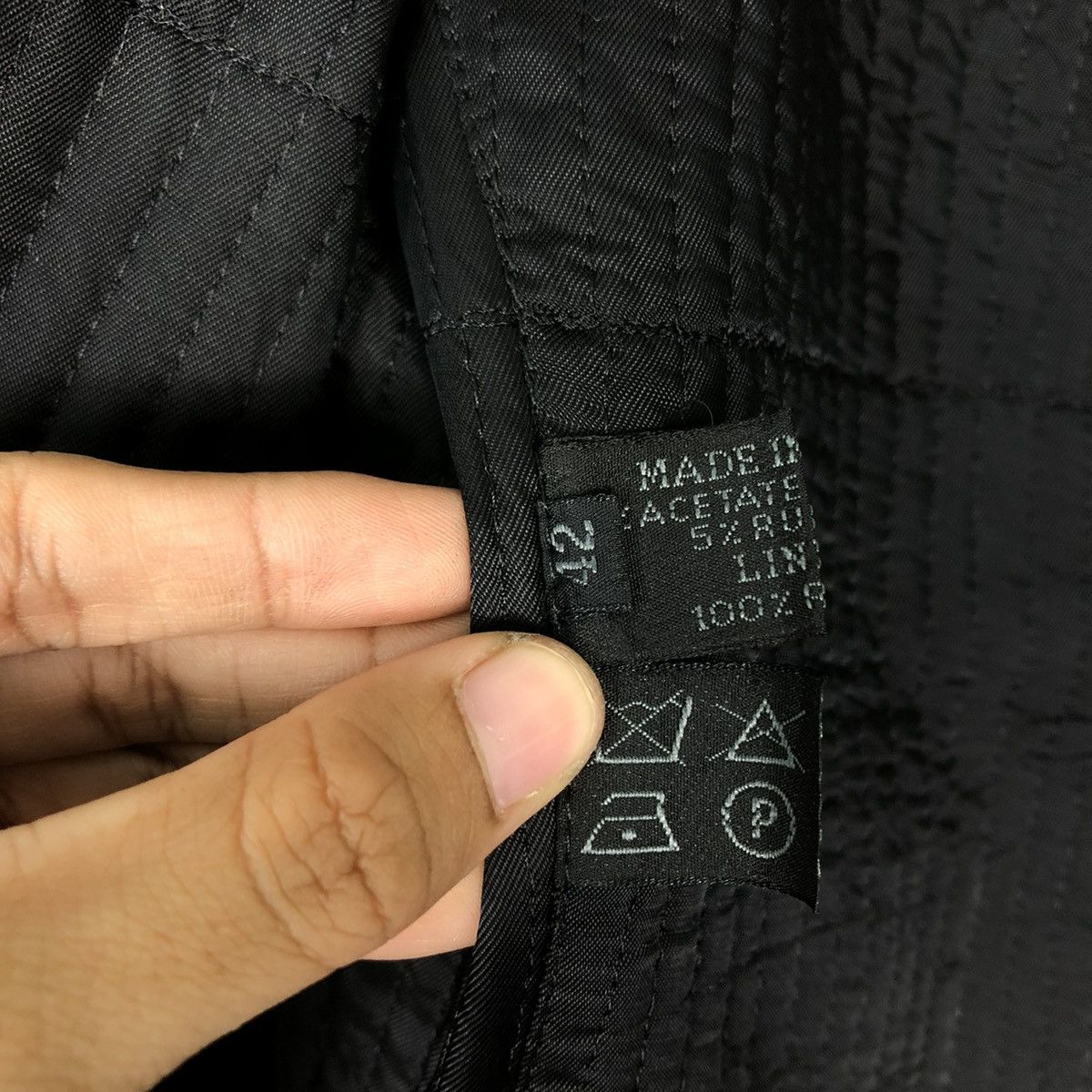 Prada 🔥RICH BLACK VINTAGE PRADA MILANO BONDAGE BELT JACKET Size M / US 6-8 / IT 42-44 - 21 Thumbnail
