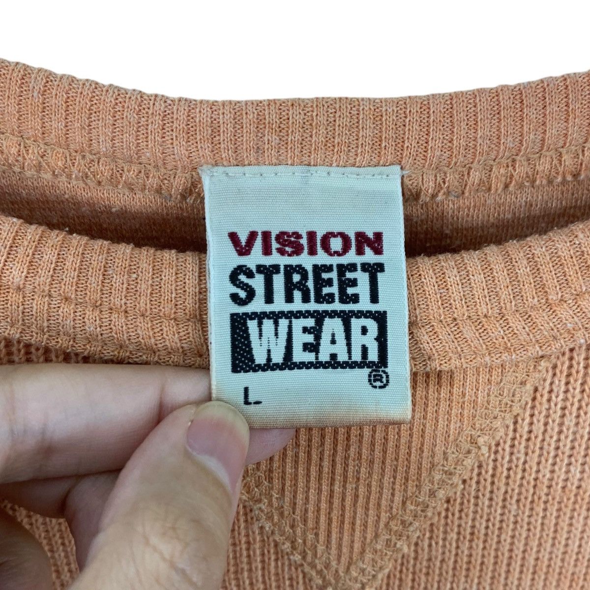 Vintage Vintage VISION STREET WEAR Skateboard Knit Pullover Size US L / EU 52-54 / 3 - 6 Thumbnail
