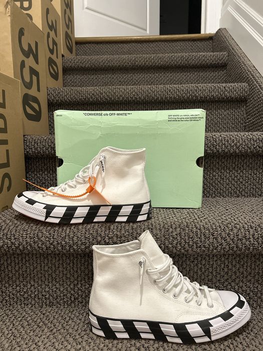 Converse off shop white grailed