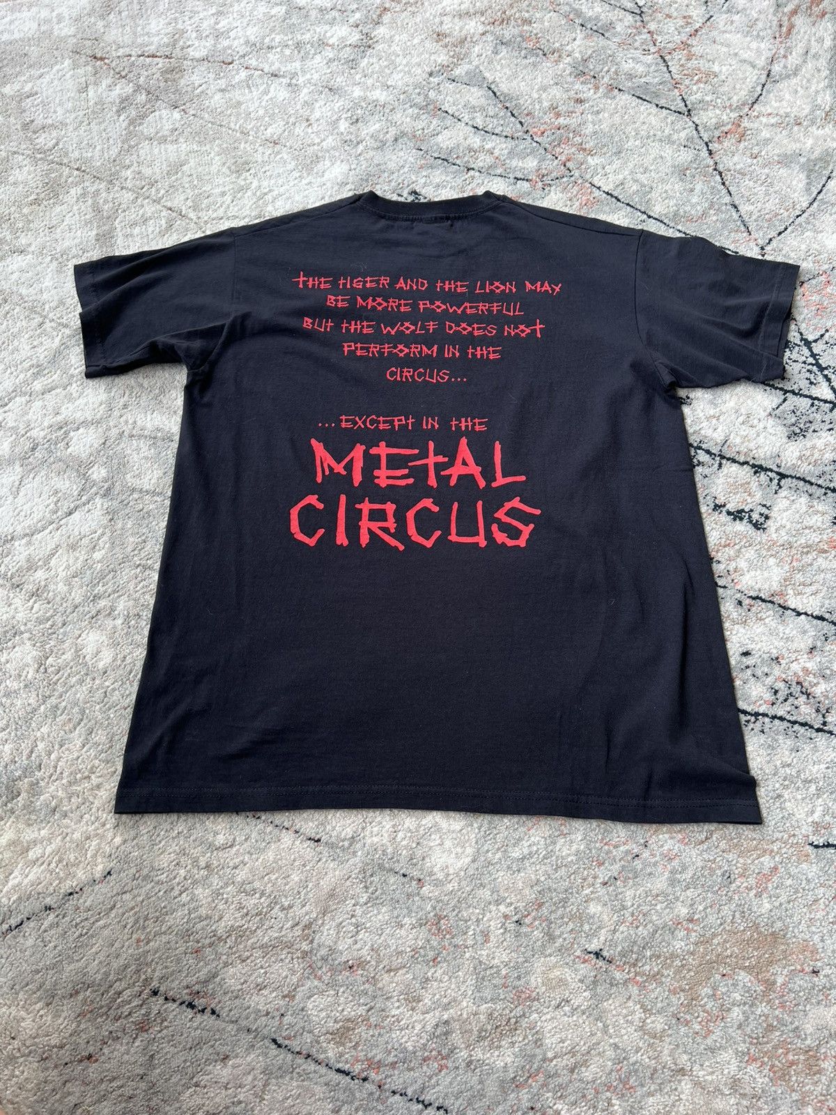 Band Tees tHOLA Metal Circus Tee Size US L / EU 52-54 / 3 - 4 Thumbnail