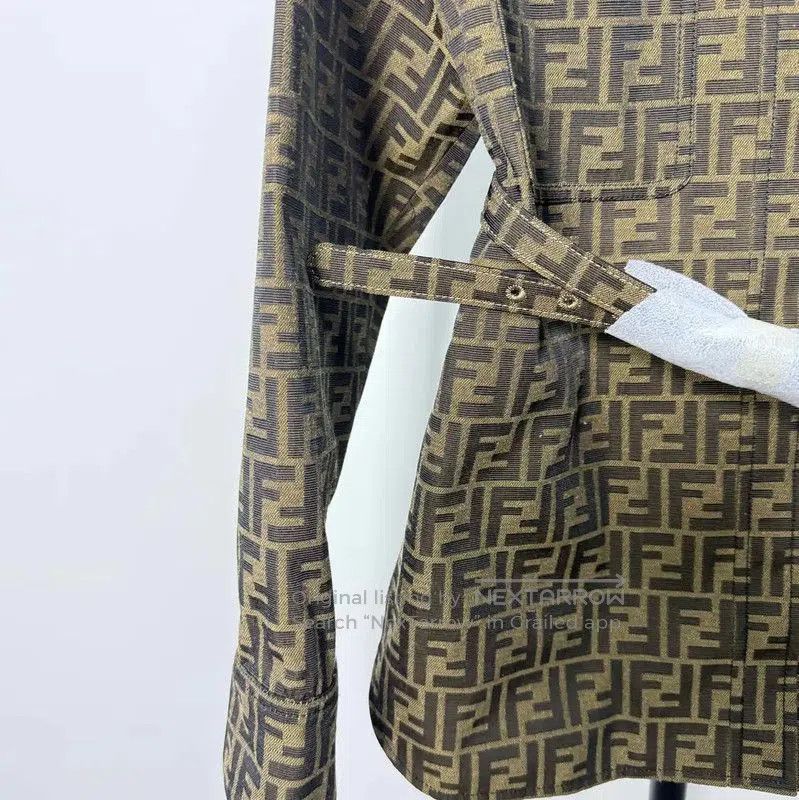 Fendi Fendi Colorblock Jacket for Women . Size M / US 6-8 / IT 42-44 - 5 Thumbnail