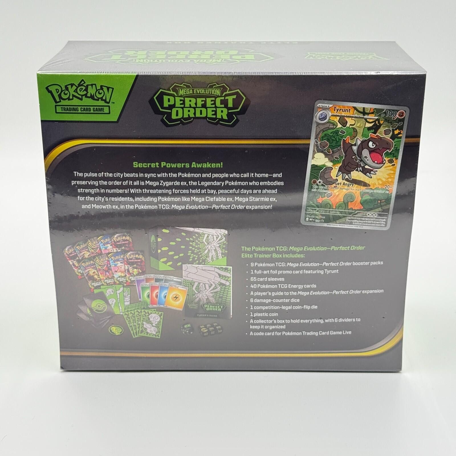 Other Pokémon Mega Evolution Perfect Order Elite Trainer Box ETB Size ONE SIZE - 2 Thumbnail