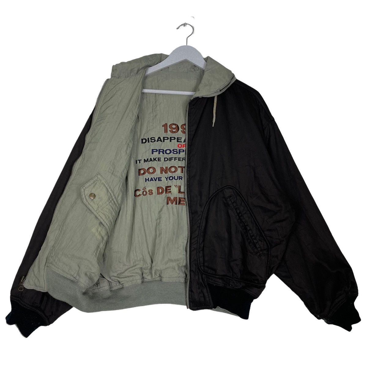 Japanese Brand 💥90s SEASON STARTER MA1 RIOT BOMBER JACKET Size US M / EU 48-50 / 2 - 3 Thumbnail