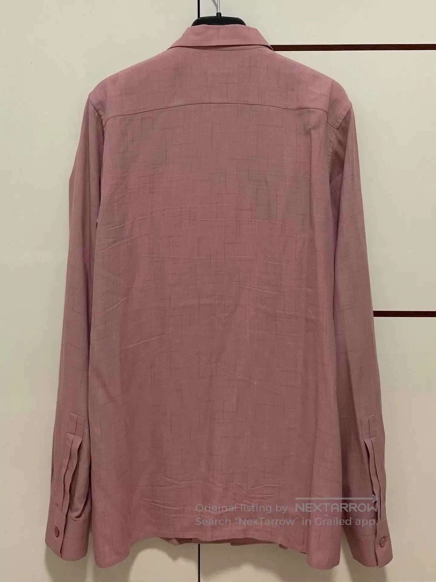 Saint Laurent Paris Saint Laurent SLP 14FW Pink Cuban Collar Shirt. Size US M / EU 48-50 / 2 - 2 Thumbnail