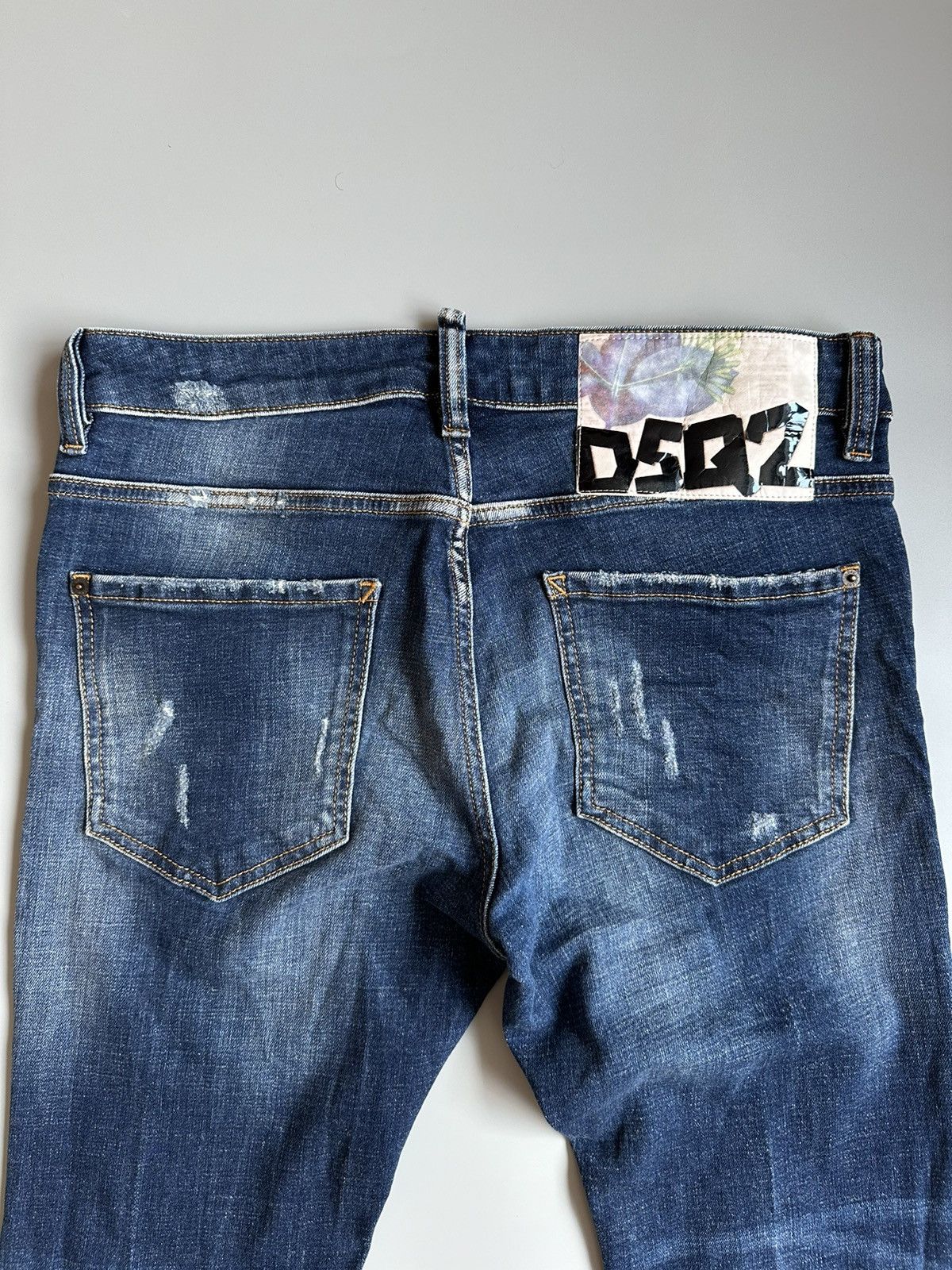 Other Dsquared2 Jeans Blue Denim Slim Fit Jeans Size 38 Size US 32 / EU 48 - 4 Thumbnail