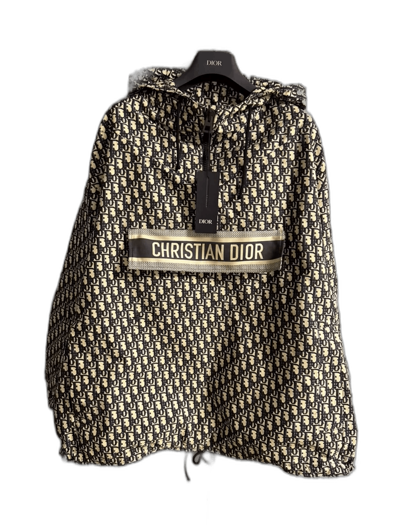 Dior Dior Full Logo Windbreaker Jacket Size Small Size US S / EU 44-46 / 1 - 1 Thumbnail