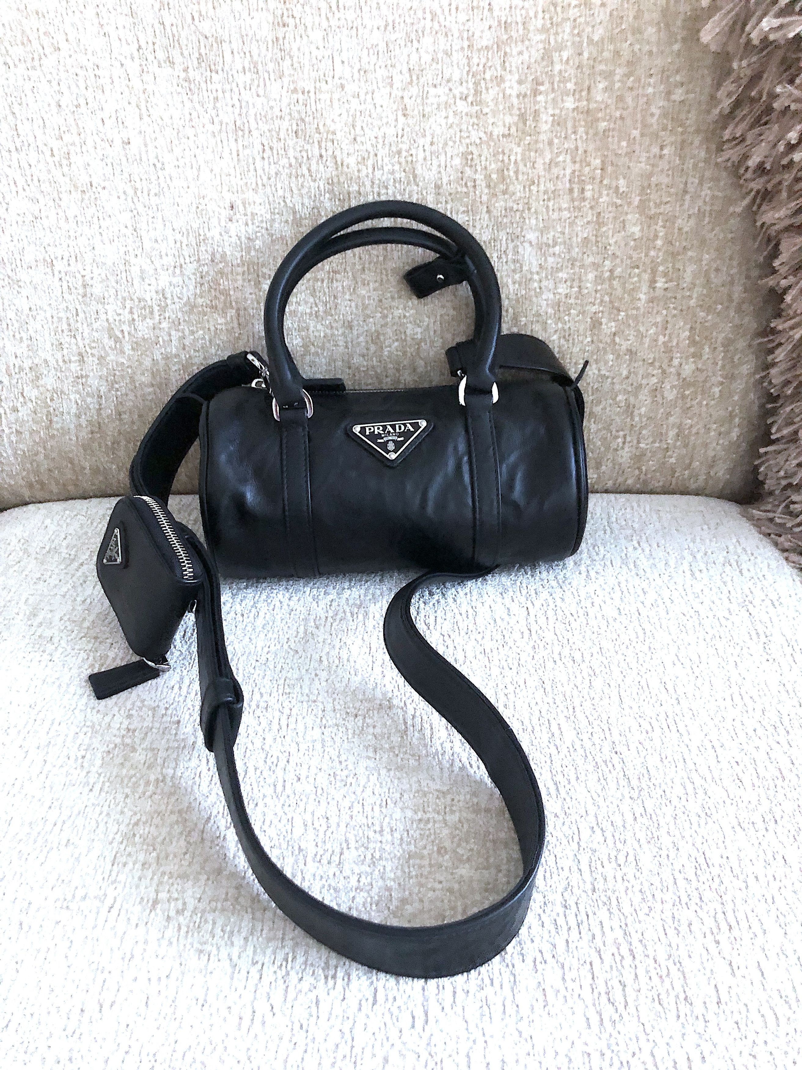 Prada Antique leather Barrel Bag Size ONE SIZE - 8 Thumbnail