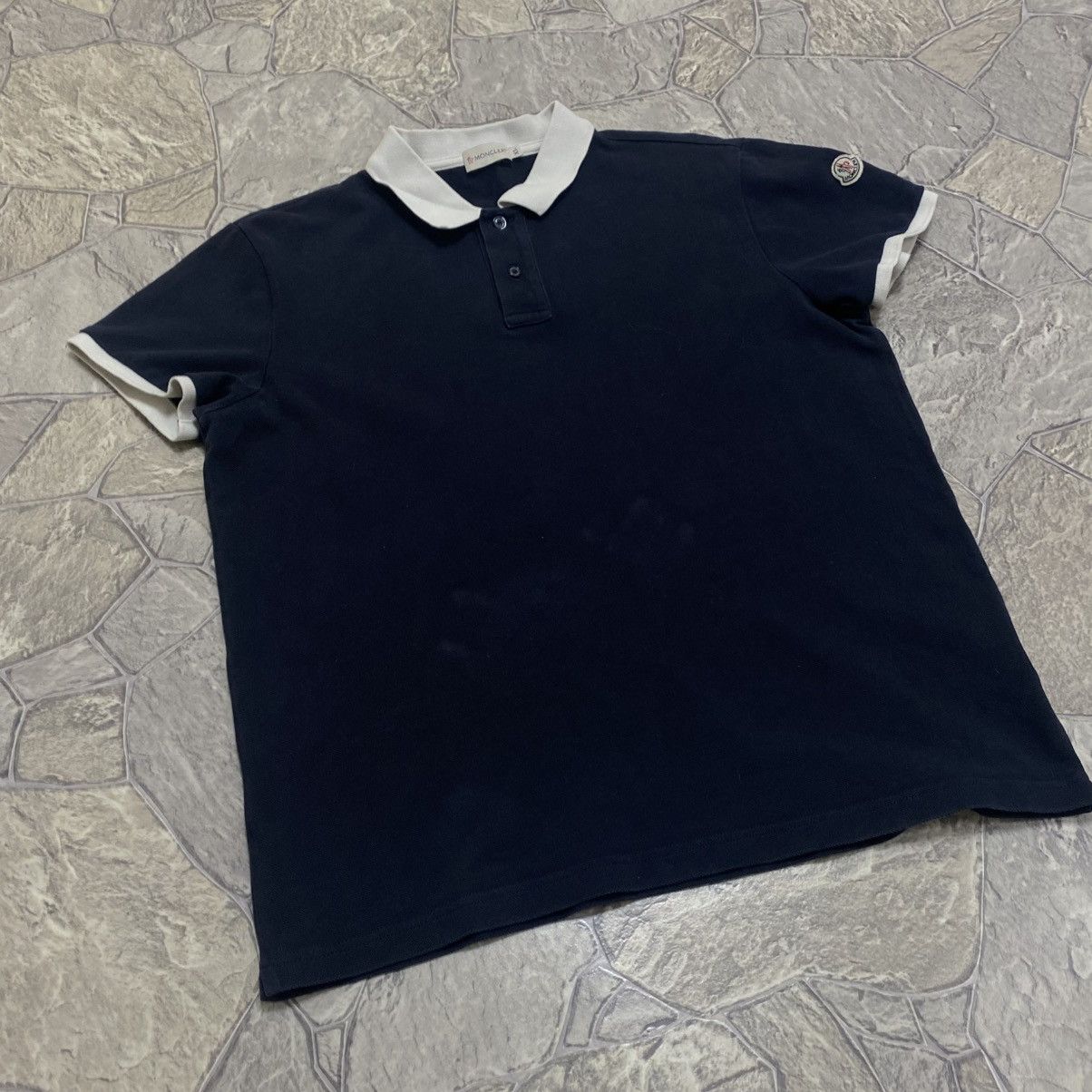 Moncler Moncler Polo T-Shirt Size US XL / EU 56 / 4 - 3 Thumbnail