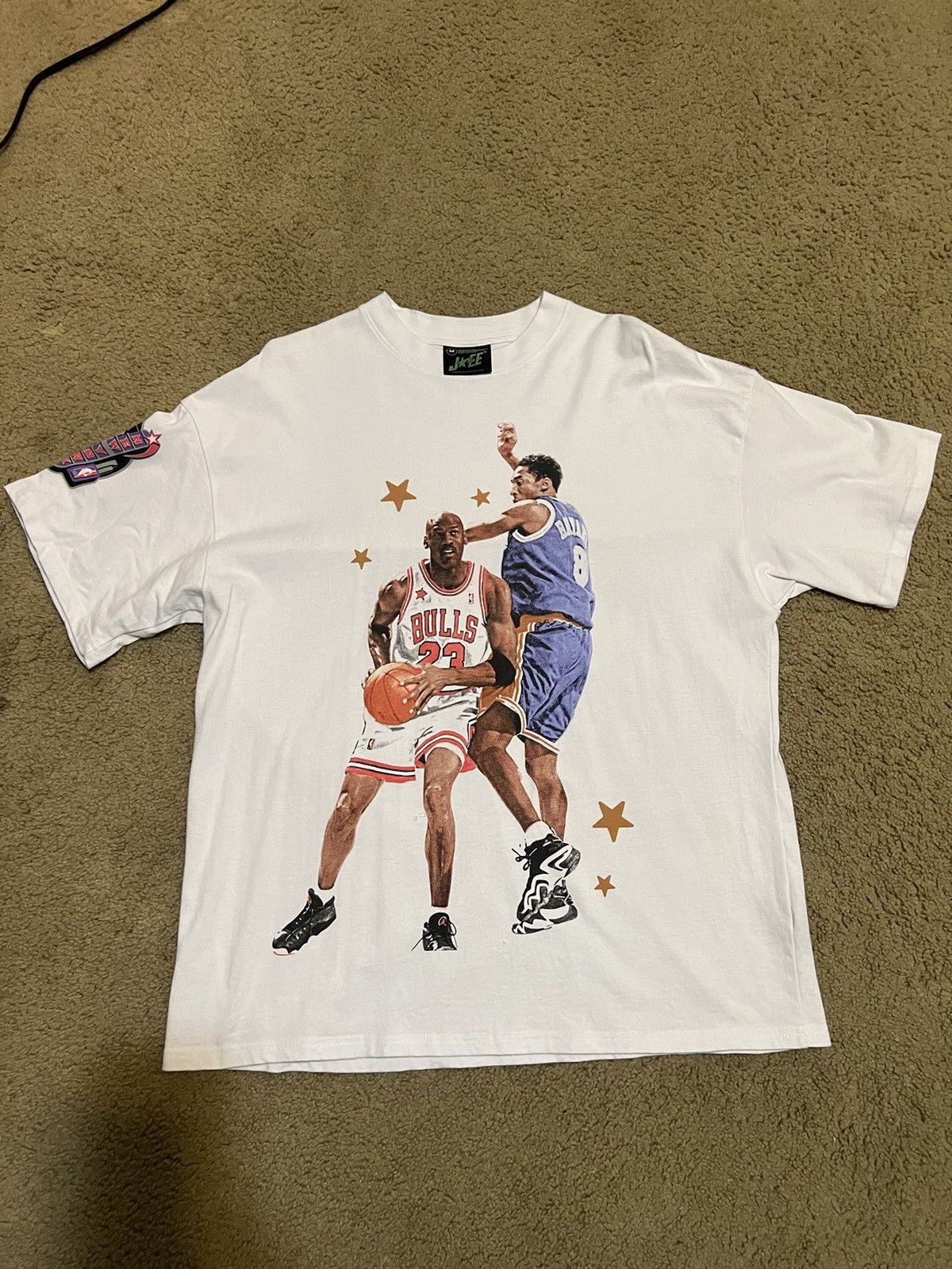 Streetwear × Vintage Jaee Editz Kobe x Michael Jordan Tee | Grailed