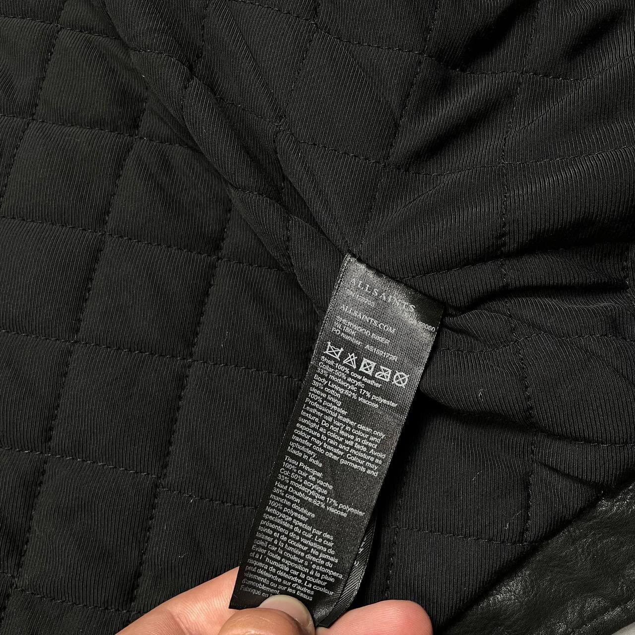 Allsaints Allsaints Sherwood Biker Leather Black Women’s Jacket Size S / US 4 / IT 40 - 7 Thumbnail