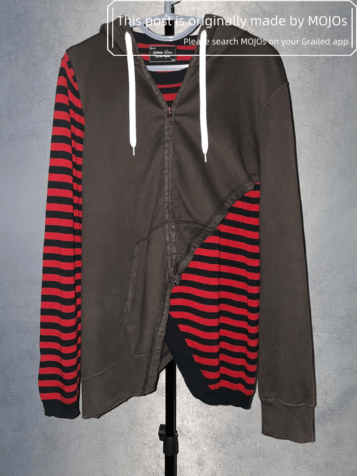 Number (N)ine 04ss Number nine skull zip hoodie archive size 2