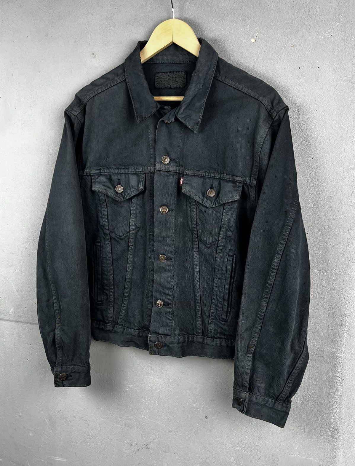 Levi's Levis distressed thrashed jacket vintage usa Size US M / EU 48-50 / 2 - 1 Thumbnail