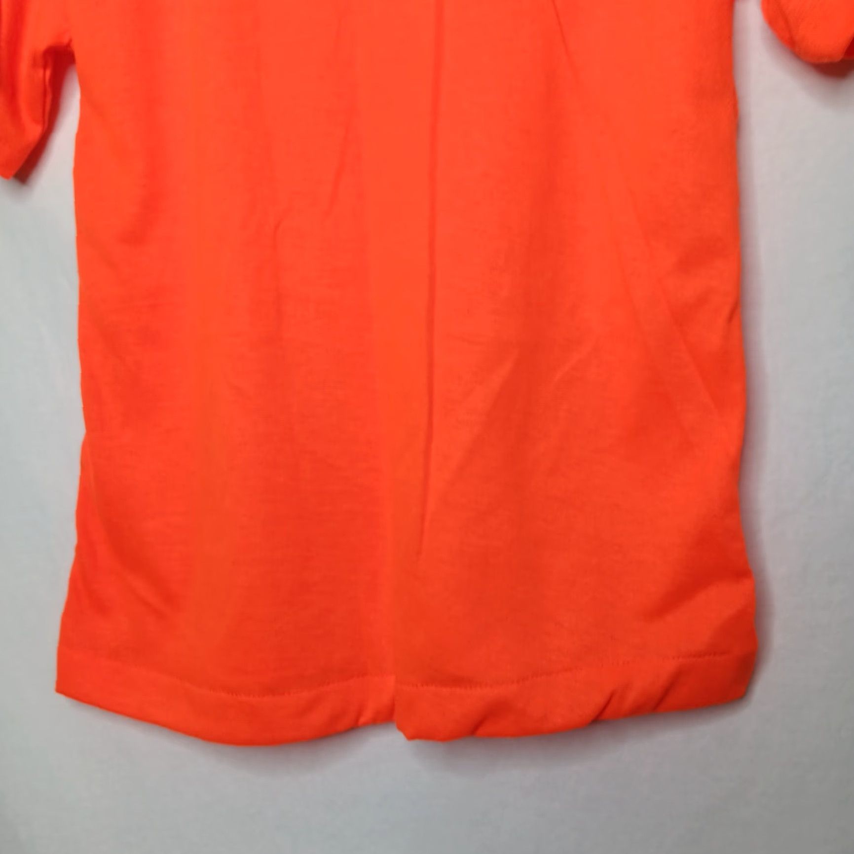 Vintage VINTAGE Crafted With Pride In America T Shirt M Orange Blaze Orange Hunting Retro Safety Single Stitch Hem Men Size M Shirts Size US M / EU 48-50 / 2 - 4 Thumbnail