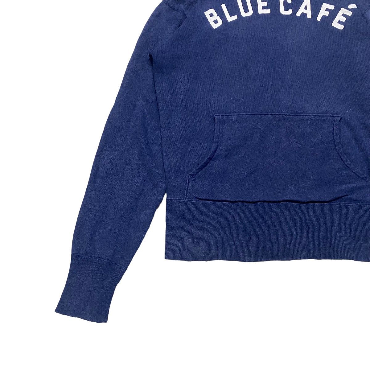 45rpm Vintage 45rpm Hoodie Blue Cafe Size XS / US 0-2 / IT 36-38 - 4 Thumbnail