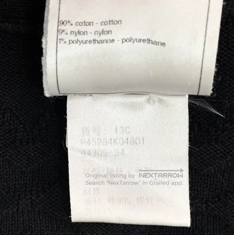Chanel Chanel Black Cotton Women's Cardigan . Size XXS / US 00 / IT 34 - 7 Thumbnail