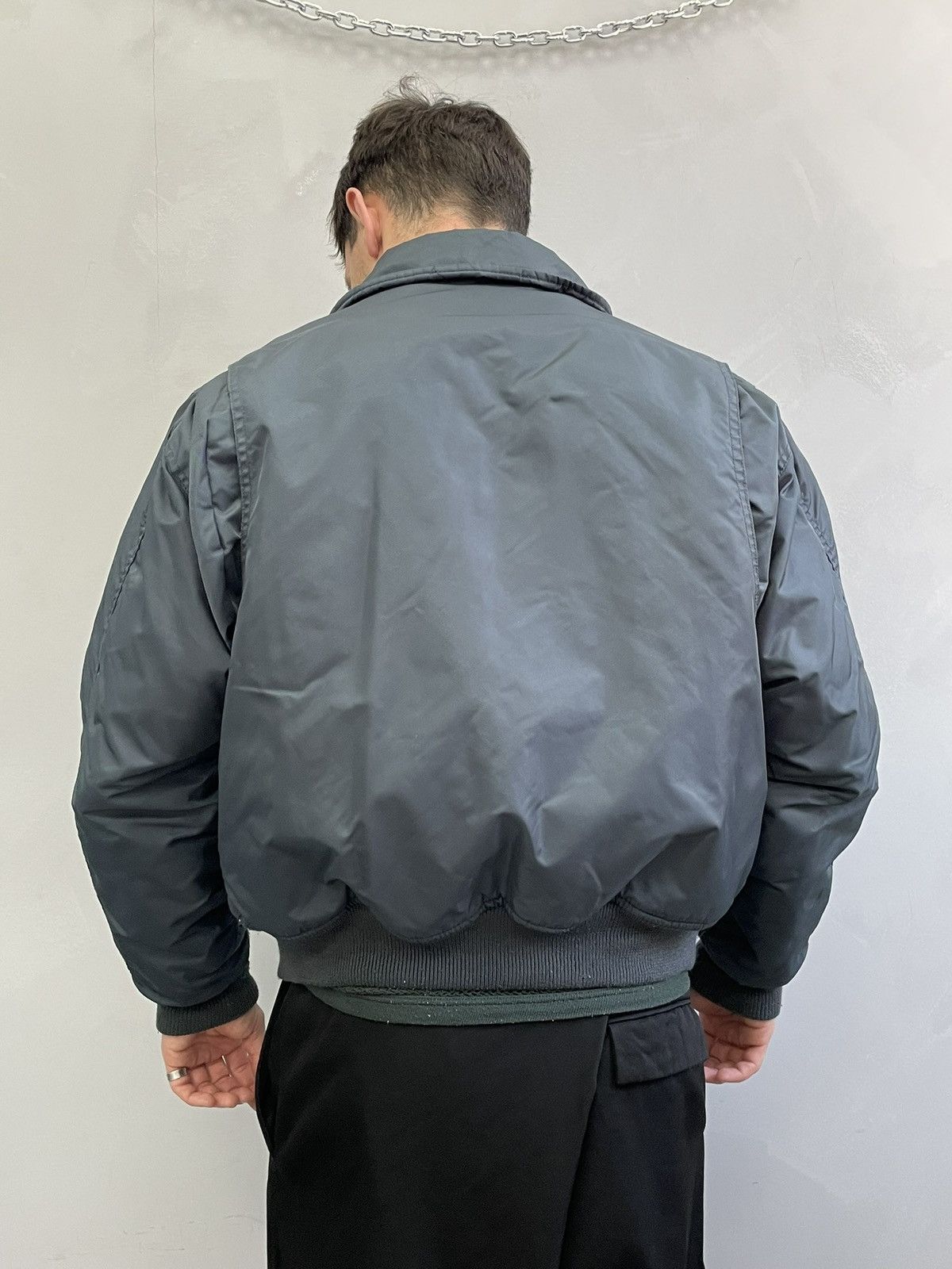 Alpha Industries Rare CWU Alpha Industries ma-1 bomber jacket y2k Size US M / EU 48-50 / 2 - 11 Thumbnail
