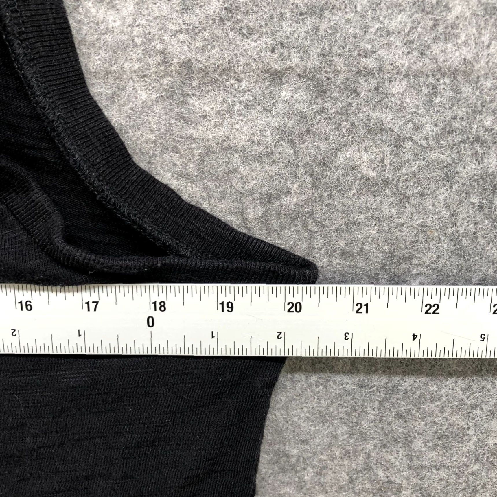 Lou & Grey Lou & Grey Cropped Tank Neck Crewneck Cotton Womens L Black Tank Top Size L / US 10 / IT 46 - 7 Thumbnail