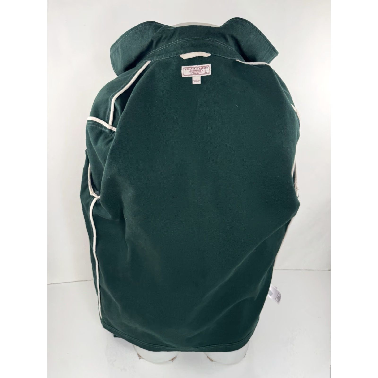 Wallace & Barnes Wallace & Barnes Jacket - Canvas Ranch Chore Barn Field Mens M/L Green Cotton Canvas Coat - EXCELLENT Size US L / EU 52-54 / 3 - 4 Thumbnail