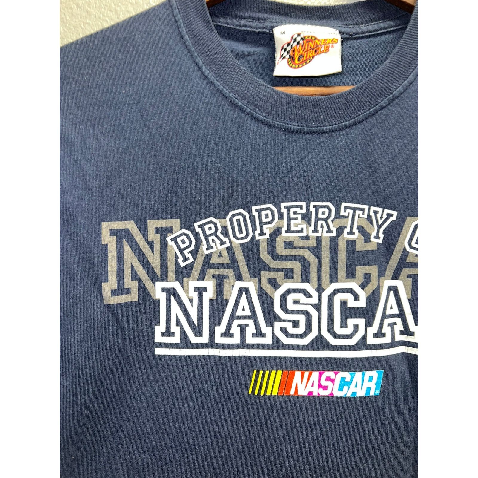 Vintage Vintage Nascar Shirt Winners Circle Property Blue Tee Racing Size US M / EU 48-50 / 2 - 2 Thumbnail