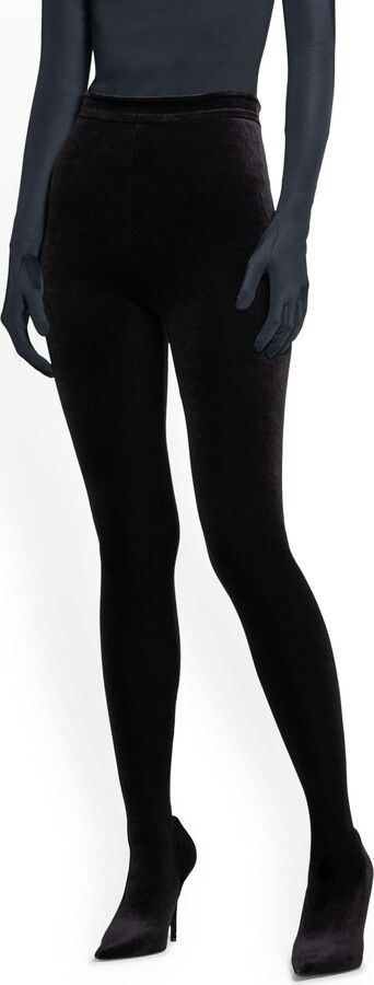 Balenciaga o1tr1nto1125 Pantaleggings in Black Size 25" / US 0 / IT 36 - 4 Thumbnail